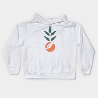 orange tree Kids Hoodie